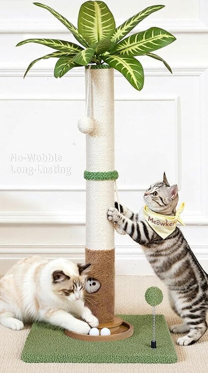 Cat Scratching Post Tall Vertical by Meowker