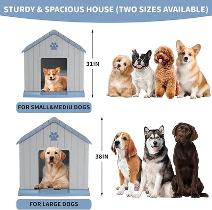 DRATO Dog House Indoor Outdoor for Small to Large Sized Dogs Indoor Outdoor - Image 6