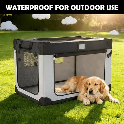 36 Inch Collapsible Travel Dog Crate - Image 8
