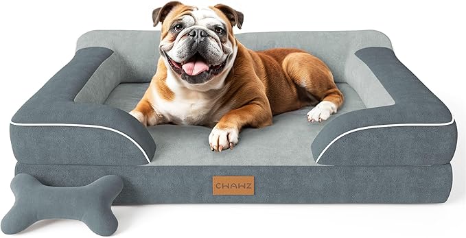CWAWZ Dog Beds for Large Dogs, Orthopedic Dog Bed by CWAWZ
