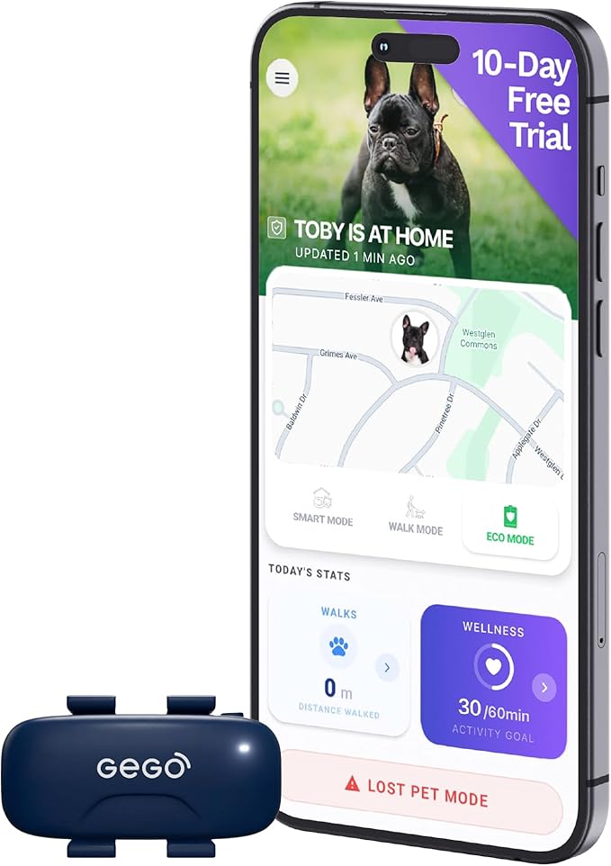 GEGO PET – Real-Time GPS Pet Tracker by GEGO