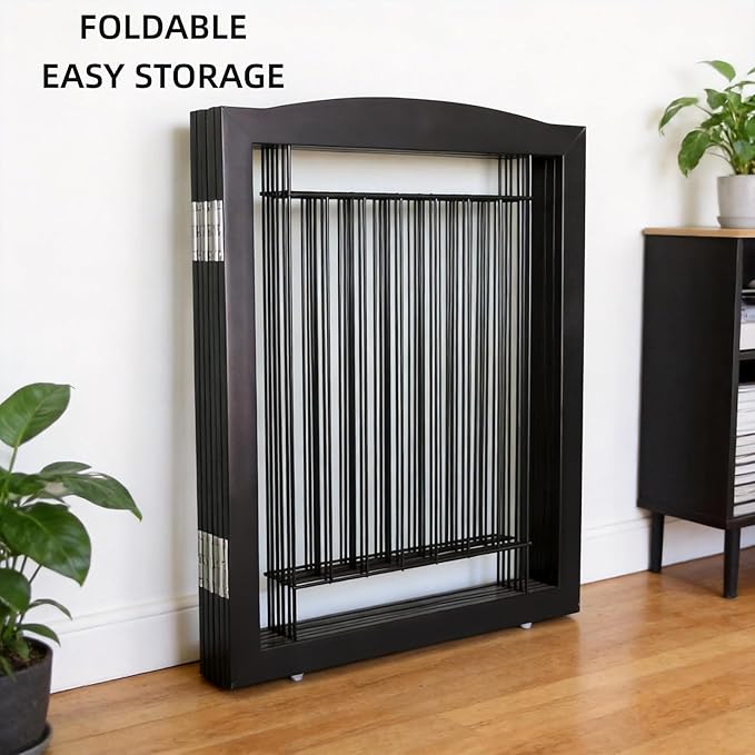 ZJSF Freestanding Dog Fence Indoor, Foldable Dog Gate - Image 8