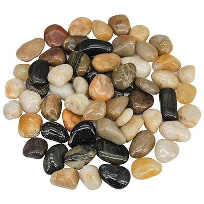 Virekm River Rocks, Decorative Ornamental Pebbles, Garden Landscaping Stones by VIREKM