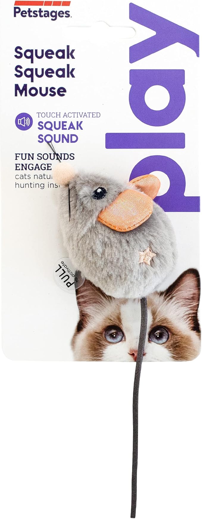 Catstages Squeak Squeak Mouse Cat Toy - Image 2