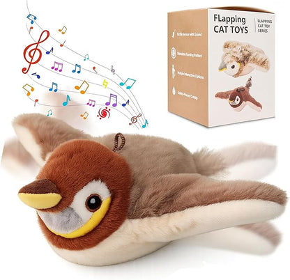 Upgraded Interactive Chirping Bird Cat Toys by iHvcat