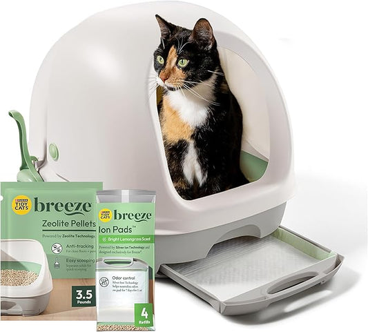 Purina Tidy Cats Breeze Covered Cat Litter Box System Kit by PurinaTidyCatsLitter
