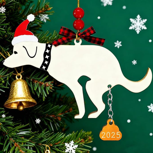 Christmas Dog Ornaments, Dog Pet Ornament Christmas Tree Decoration, Funny by Unknown