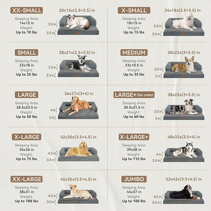 Dog Bed Large Sized Dogs-Orthopedic Waterproof Bed - Image 2