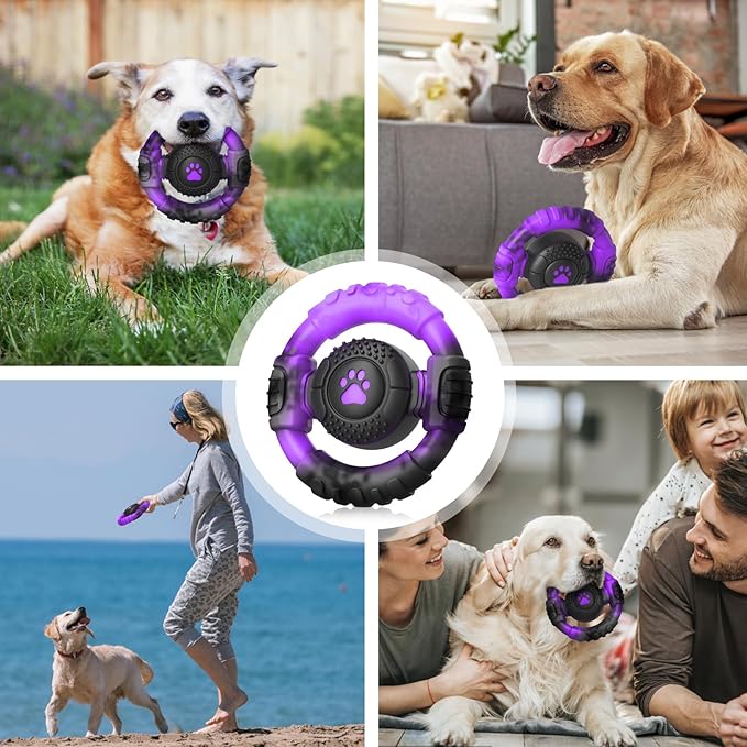Pamlulu Tough Dog Toys for Aggressive Chewers, Indestructible Dog Toy for Large - Image 5