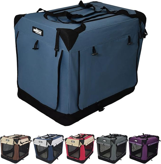 EliteField 4-Door Folding Soft Dog Crate by EliteField