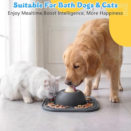 Slow Feeder Dog Bowls & Lick Mat - Image 4