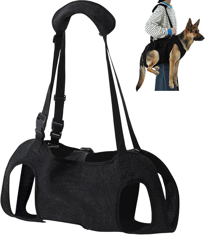 Shinylin Dog Carry Sling Emergency Backpack Pet Legs Support and Rehabilitation by Shinylin