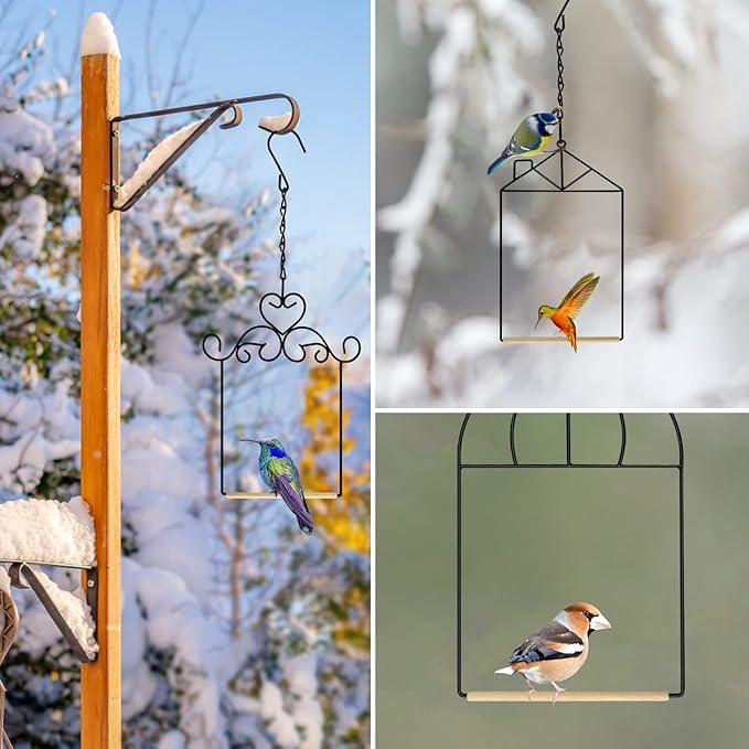 Metal Frame Hummingbird Swings and Perches - Image 6