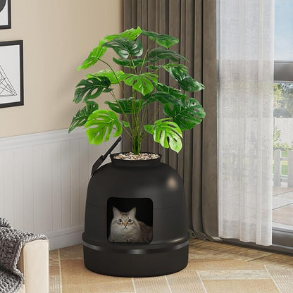 Lifewit Cat Litter Box, Hidden Enclosure Litter Tray - Image 9