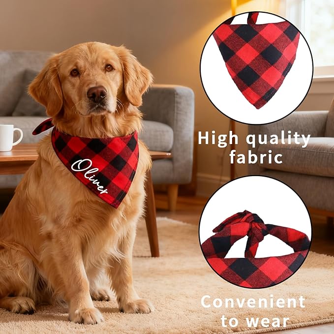 Custom Dog Bandana Personalized Bandanas - Image 4
