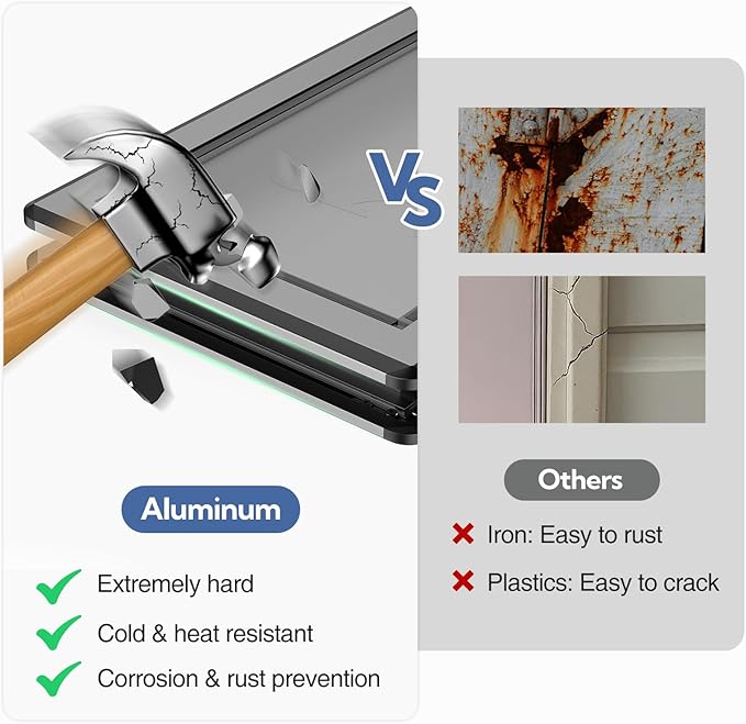 Full Enclosed Magnetic Flaps Dog Door, Rustproof Aluminum Alloy Frame, Extreme - Image 5