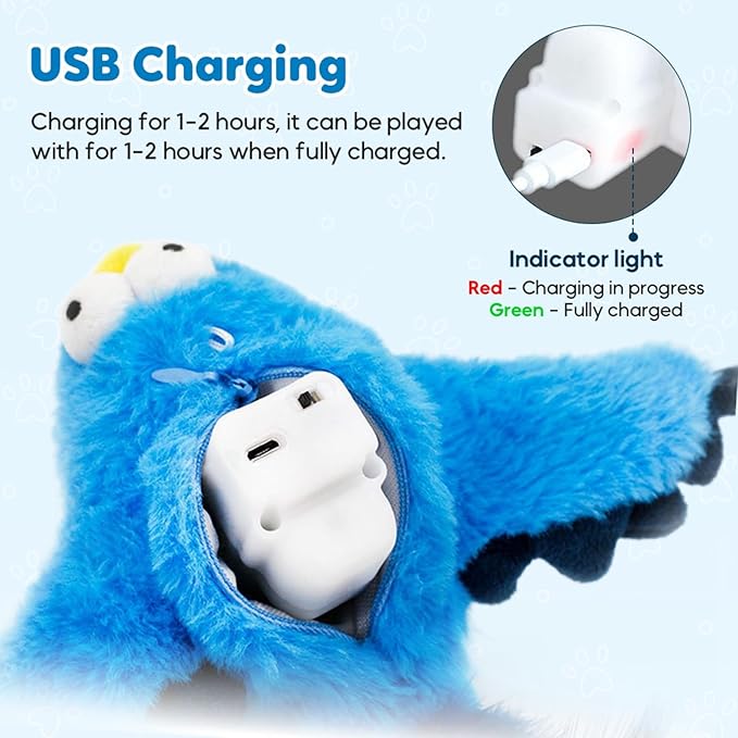 Interactive Chirping Bird Cat Toys - Image 6