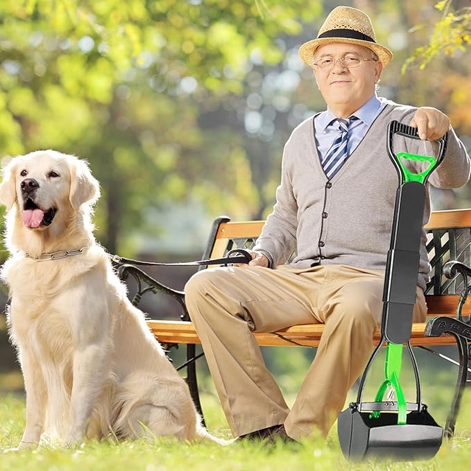ienjoyed 2-Pack Pooper Scooper for Large Small Dogs Heavy Duty, Dog Poop Grabber - Image 7