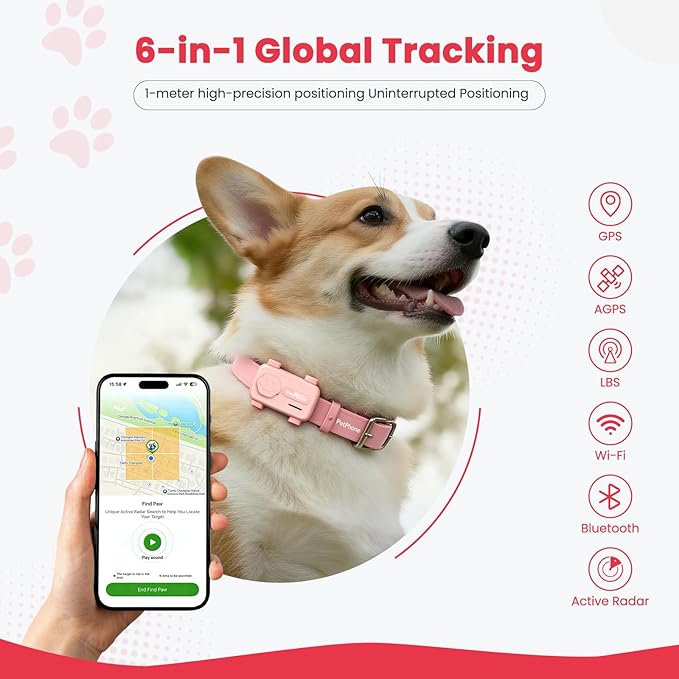 GlocalMe PetPhone for Dog and Cat, Support Play Music and 2-Way PetChat - Image 3