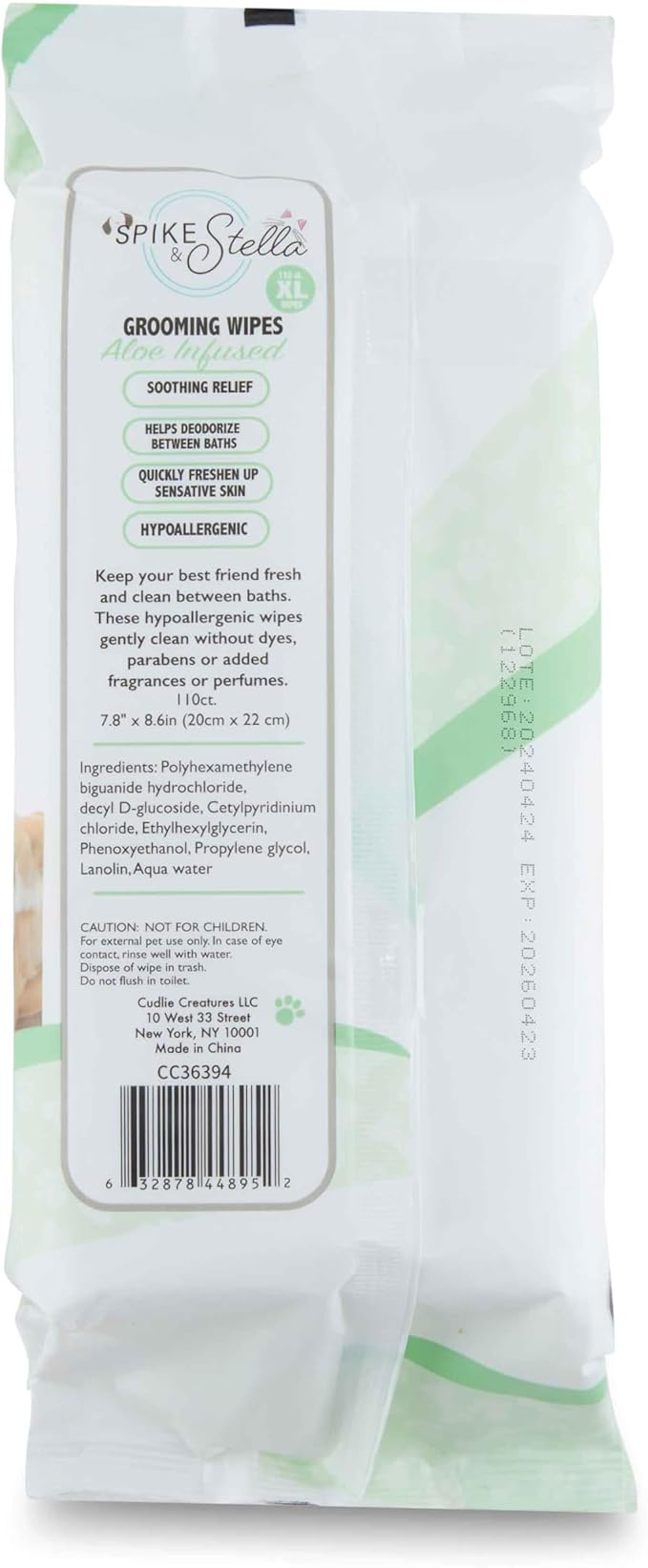 110 Pack Pet Grooming Wipes - Image 8