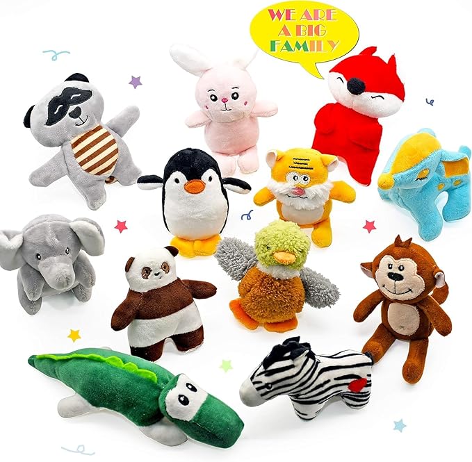SHARLOVY Dog Squeaky Toys for Small Dogs, Stuffed Animal Puppy Toy, Cute Puppy - Image 2