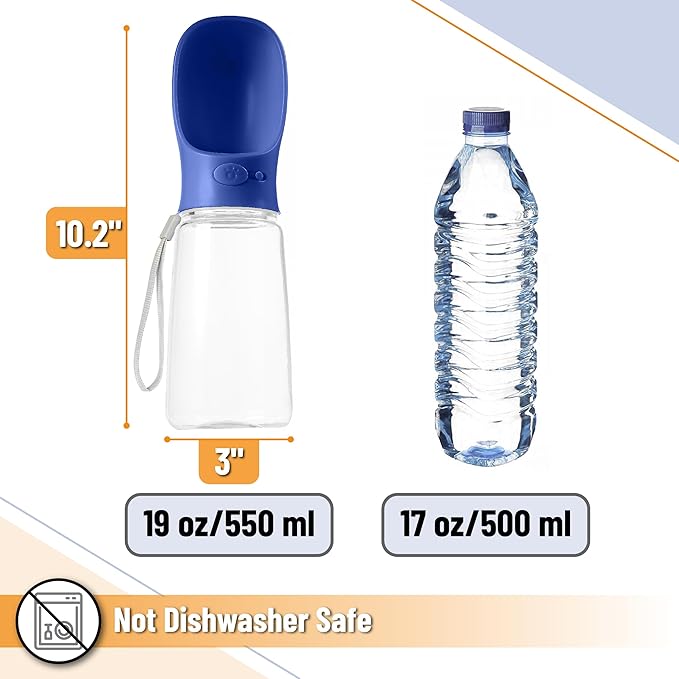 Mr. Pen- Portable Dog Water Bottle, 19 oz, Leak Proof Puppy Water Dispenser - Image 3