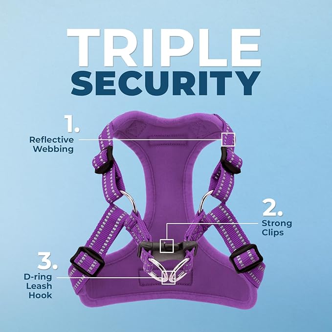 Best Pet Supplies Voyager Adjustable Step-in Flex Breathable Mesh Dog Harness - Image 2