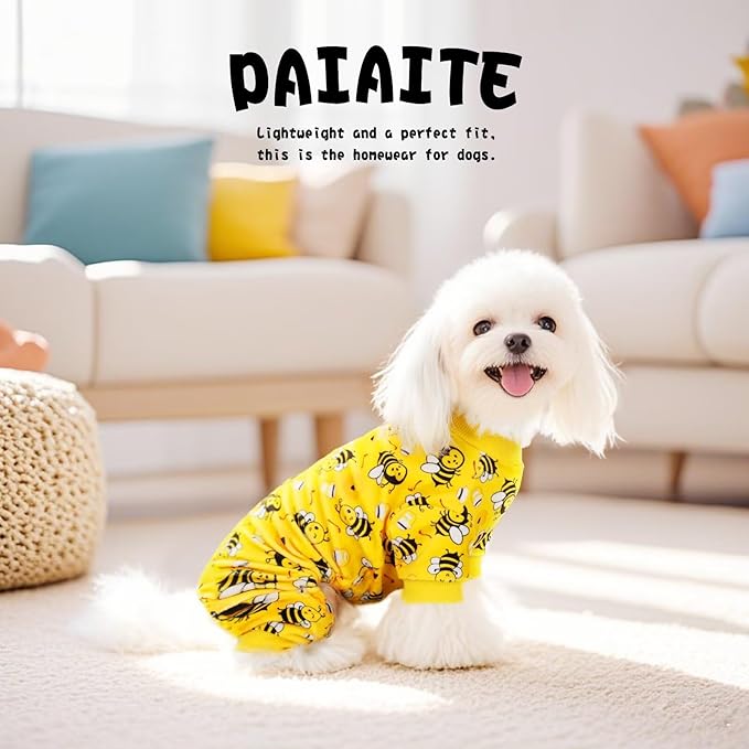 Paiaite Dog Pajamas Onesie: Comfortable Four-Legged Apparel - Image 3