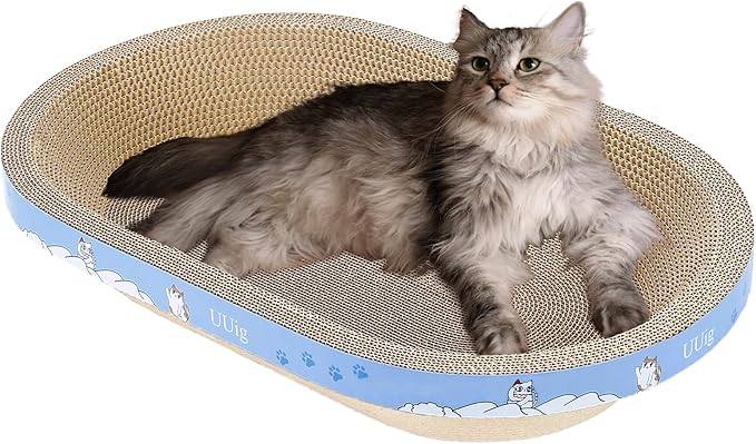 Cat Scratcher, 23.6x14.9 inches Cardboard Cat Scratchers by UUig