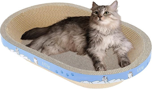 Cat Scratcher, 23.6x14.9 inches Cardboard Cat Scratchers by UUig