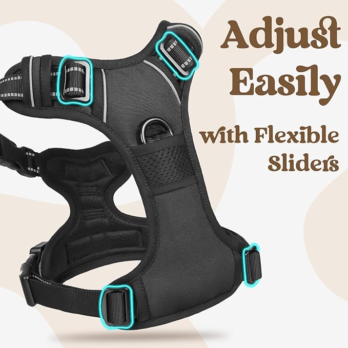rabbitgoo Dog Harness for Large, No Pull Easy On & Off - Image 3