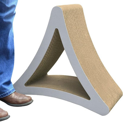 PetFusion 3-Sided Vertical Scratch Play & Perch Cat Scratching Post, 100% by PetFusion