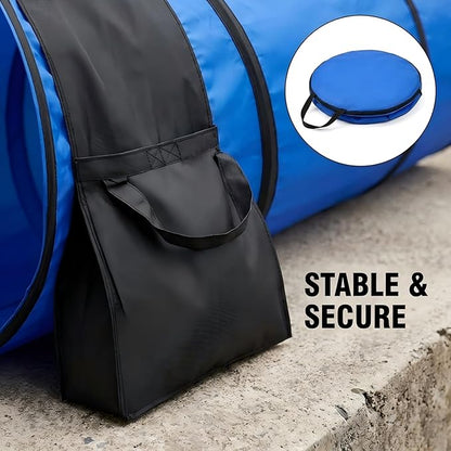 28in Dog Tunnel for Large Dogs, 10ft Heavy Duty Dog Agility Training Equipment - Image 7