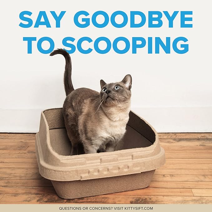 Kitty Sift Disposable Sifting Cat Litter Box Large, Durable and Portable - Image 10