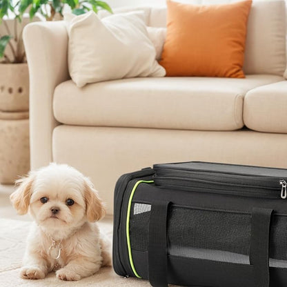 Black Expandable Pet Carrier for Cats/Dogs - Image 8