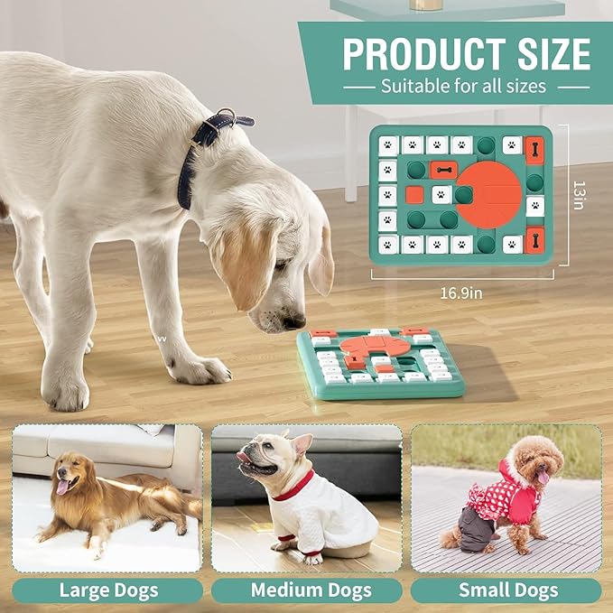 Dog Puzzle Toys, Treat Dispensing Dog Enrichment Toys - Image 3