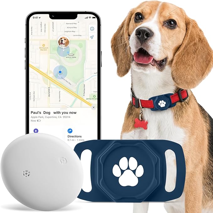 Smart Pet Tracker for Collar by Ztobny
