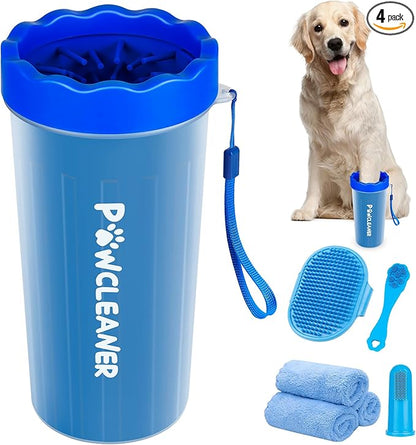 Professional 7 in 1 Dog Paw Cleaner by Comotech