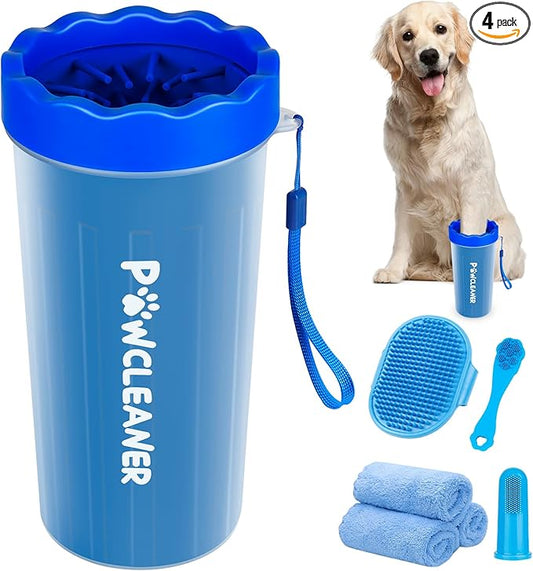 Professional 7 in 1 Dog Paw Cleaner by Comotech