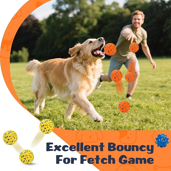 HIPPIH Dog Balls Interactive Tennis Balls - Image 4