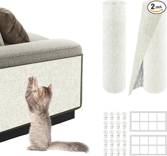 2Pack Total 78.7"x15.8" Cat Scratch Mat by ZLAFM