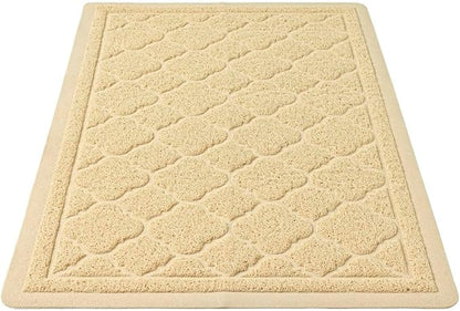 WePet Cat Litter Box Mat, Kitty Premium PVC Pad, Durable Trapping Rug, by WePet