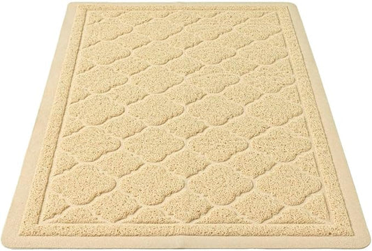 WePet Cat Litter Box Mat, Kitty Premium PVC Pad, Durable Trapping Rug, by WePet