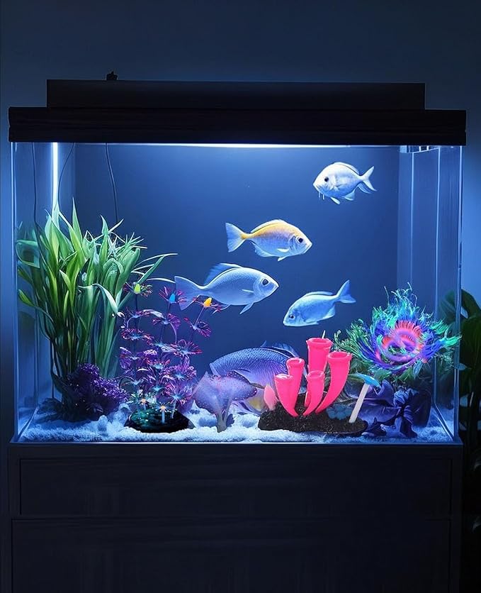 ZtohPyo 4 Pieces Aquarium Fish Tank Decorations - Image 2