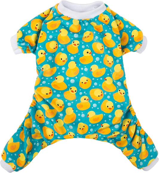 CuteBone Dog Halloween Pajamas Puppy Onesies Small Dogs Soft Pjs Coat Cat Apparel Comfy Pet Christmas Clothes Outfit Doggie Bodysuit P50XXL