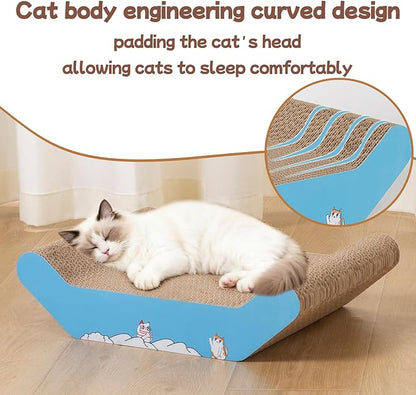 Cardboard Cat Scratcher Bed 16.9 Inch Cat Scratch Box - Image 2