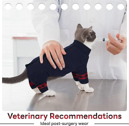 PUMYPOREITY Easy-On Cat Shirt, Soft Stretchy Cat Sweater - Image 5