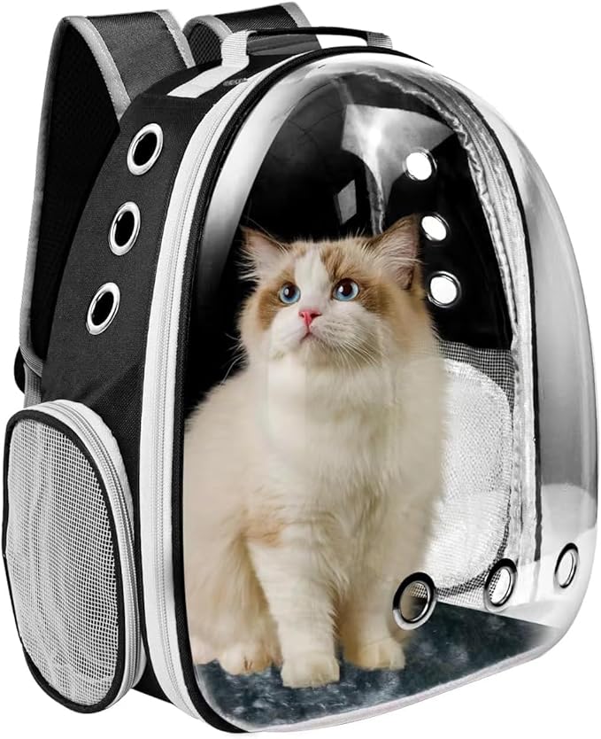 Cat Backpack Carrier, Pet Cat Carrier by Goxeon