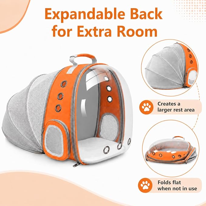 Pet Carrier Backpack Expandable - Image 3