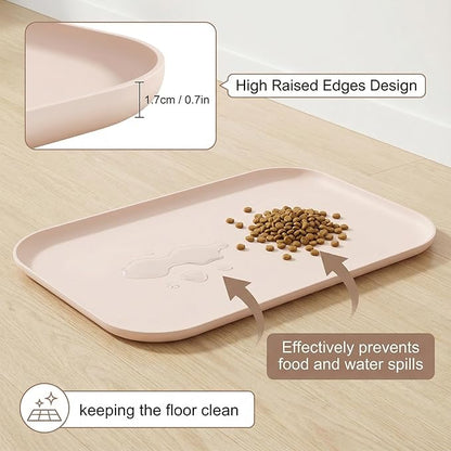 BLESWIN Non-Slip Silicone Dog Food Mat - Image 3